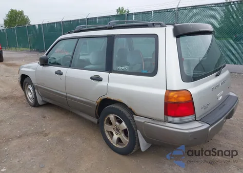 2000 Subaru Forester S from USA, damaged, VIN JF1SF6550YH723106